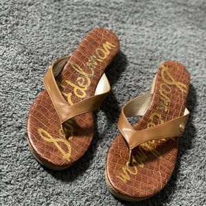Sam Edelman Platform Cork Sandals